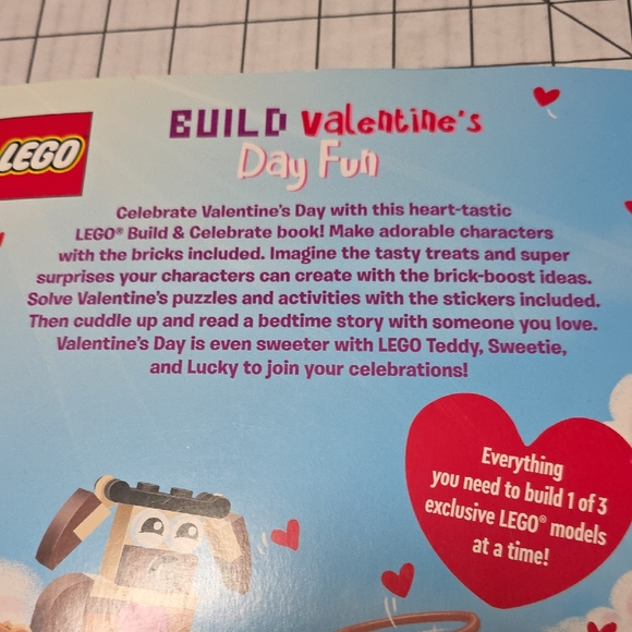 LEGO Valentine's Day Fun Set - Red, Pink, Blue, NWOT - Picture 7 of 14